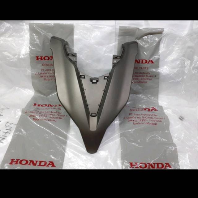 cover front panel tameng depan vario 125 150 all new 2018 brown cokelat original