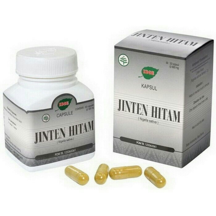 

JINTEN HITAM jamu iboe 1btl isi 30kapsul