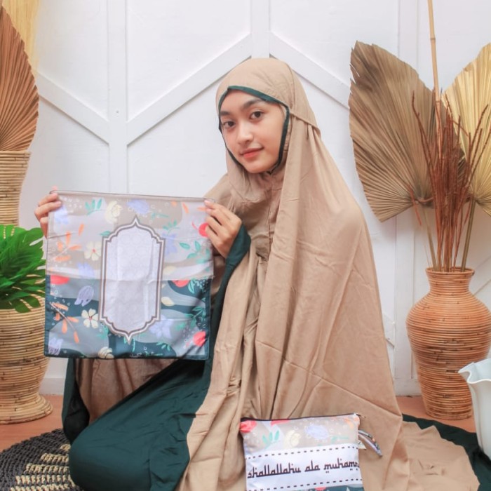 TERLARIS MUKENA TRAVELING KATUN RAYON + SAJADAH | MUKENA RAYON | MUKENA DEWASA