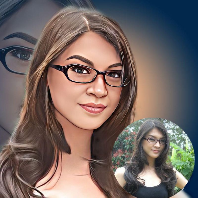 Jasa edit foto menjadi karikatur/vektor