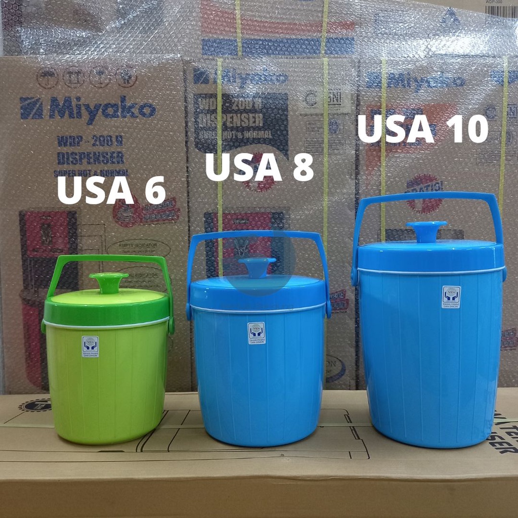 Termos Nasi Maspion 6 8 10 14 17 20 26 30 / Termos Es / Rice Ice Bucket USA