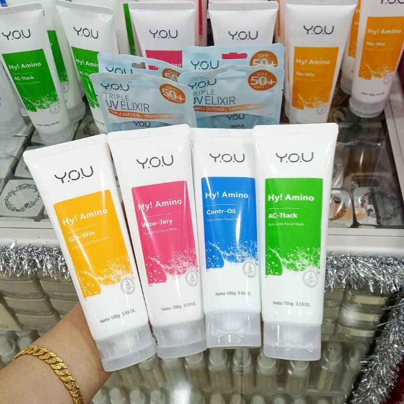 hy amino you facial wash