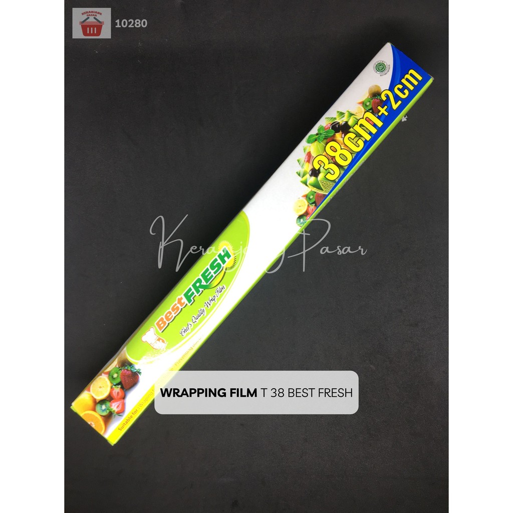 Plastic Wrap Best Fresh 38 cm Wrapping Film Plastik Wrap Makanan Bahan Kue