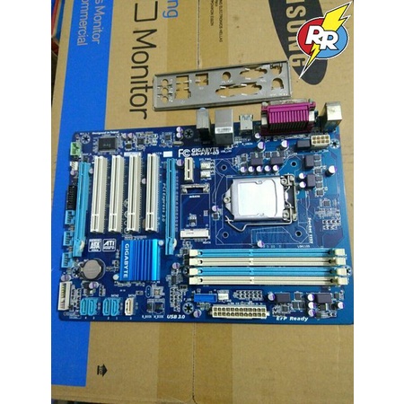 Mainboard Mobo Motherboard PC Gaming Gigabyte GA- P75 -D3 1155 4 Slot Ram Support ivy Ada Socket MSa