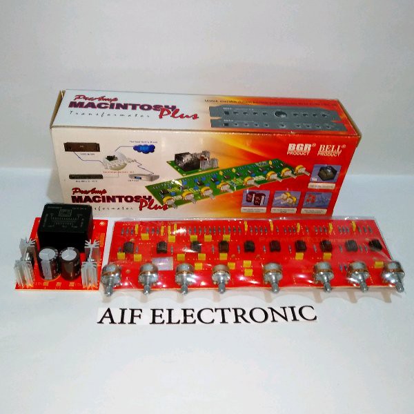 Kit pre amplifier tune control parametrik MACINTOSH plus