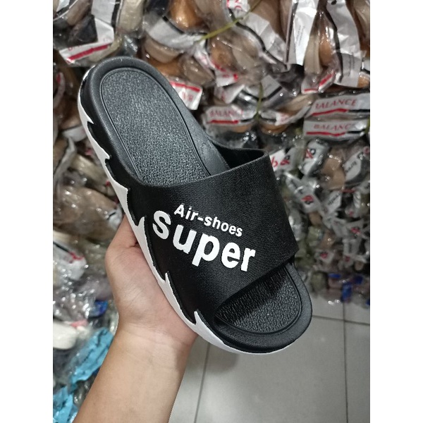 Sandal Kokop Karet Pria Motif Air Shoes Super Fashion