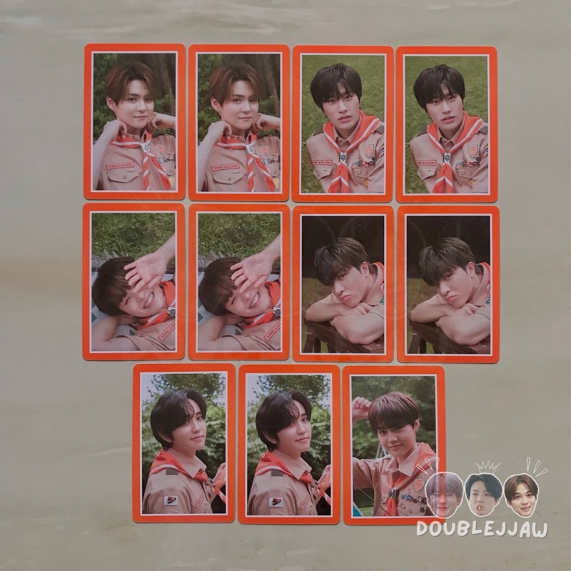 [READY STOCK] SHARING TREASURE SUMMER CAMP PHOTOCARD OFFICIAL MURAH SALE HYUNSUK ASAHI DOYOUNG YOSHI