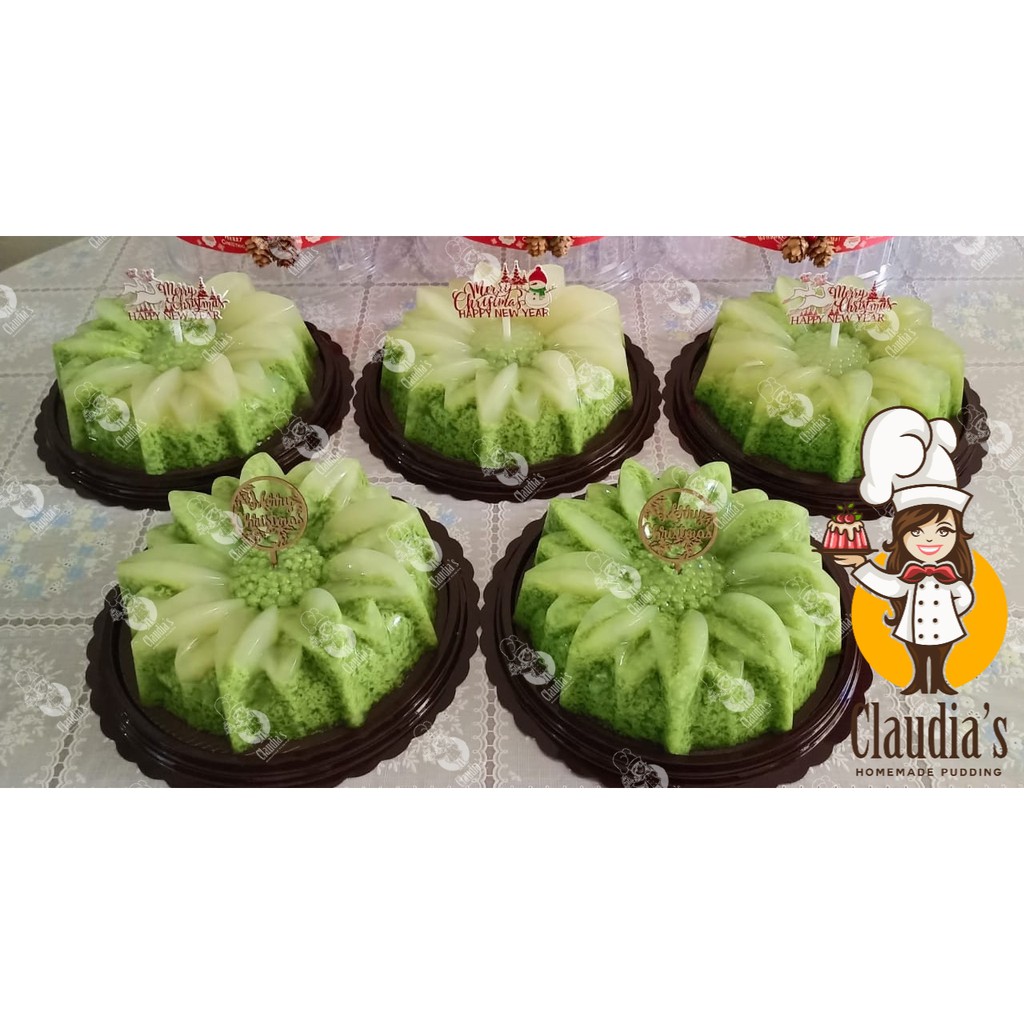 

Pudding Lumut size Besar 23 cm Tanpa Bahan Pegawet - Pesan H-2 CHAT DULU