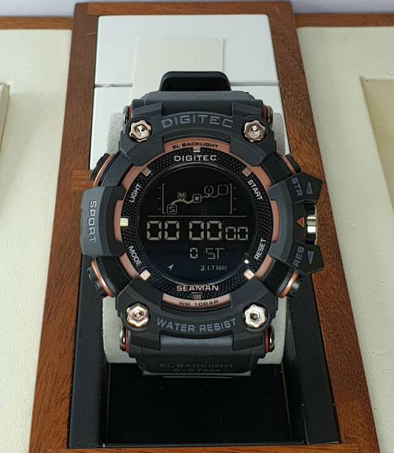 Jam Tangan Pria Digitec Original Digital Water Resist