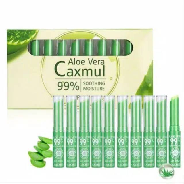 LIPSTIK CAXMUL ALOEVERA 99% ecer