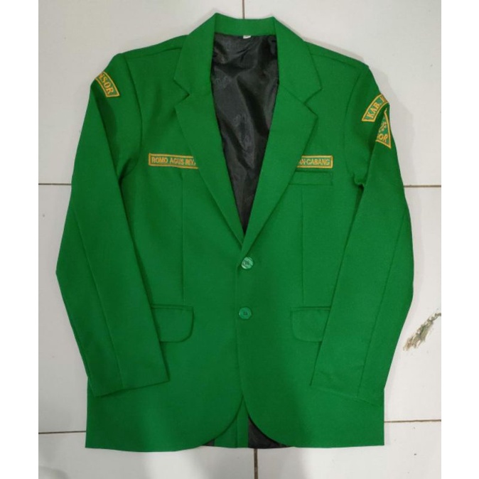 Gratis Nama + Lokasi Jas Ansor Kain Belini Exclusive Full Furing