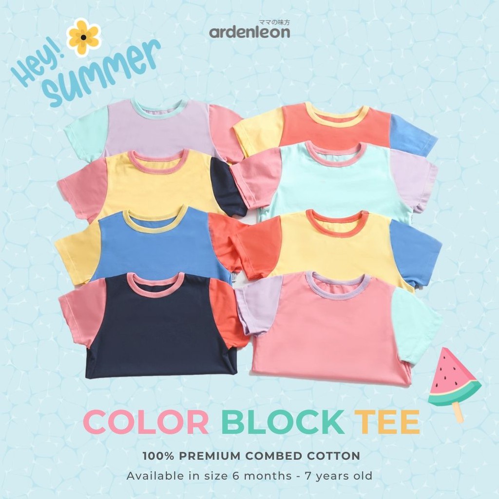 Ardenleon Color Block Tee ( 3L, 4L, 5L )