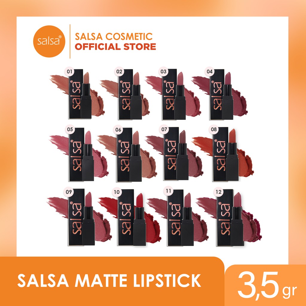 SALSA MATTE LIPSTICK  - Velvet Lipstik