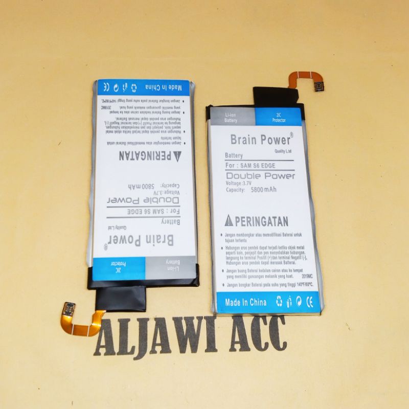 Baterai Bt Batre Battery Samsung Galaxy S6 Edge / G925 Double Power Battery