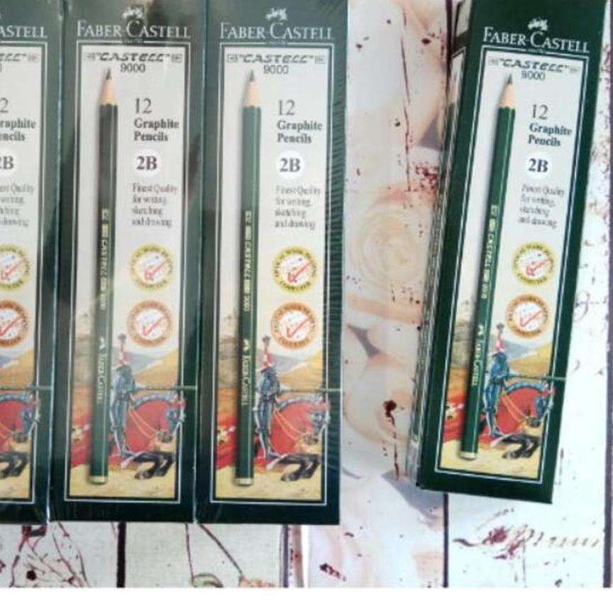 

NFG♝ [D] Pensil 2B Faber Castell (12 Pcs) Paling Baru