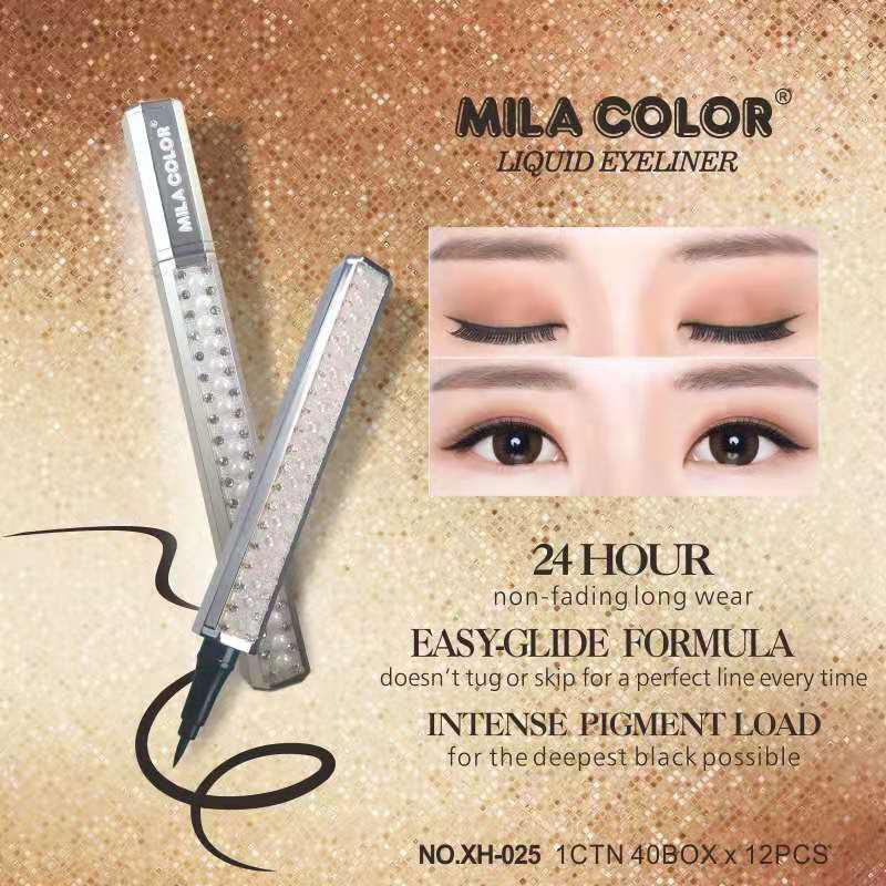 [COD] PROMO BULAN INI!!! eyeliner mila color liquid eyeliner waterproff coverage and pigmented