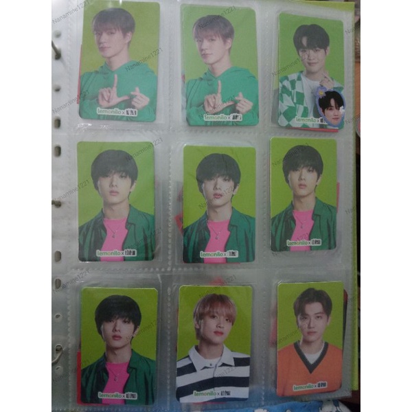 Photocard lemonilo x NCT Dream