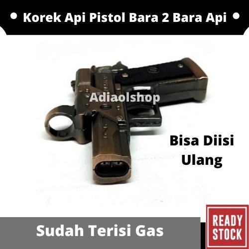 Korek Api Pistol Bara 2 Bara Api