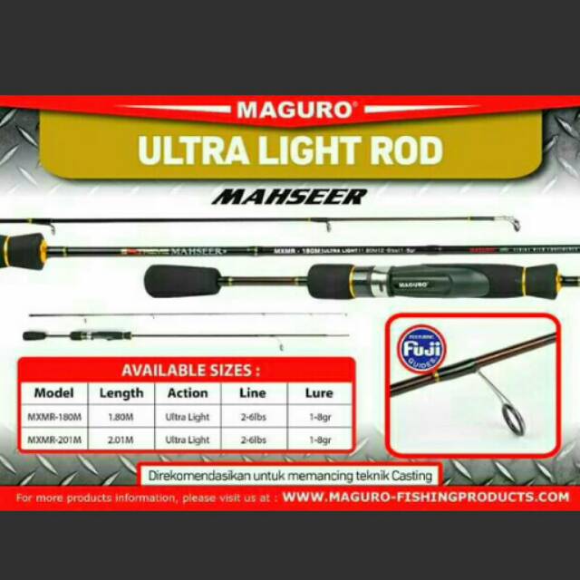 Joran Maguro Masheer 2-6 lb 201M
