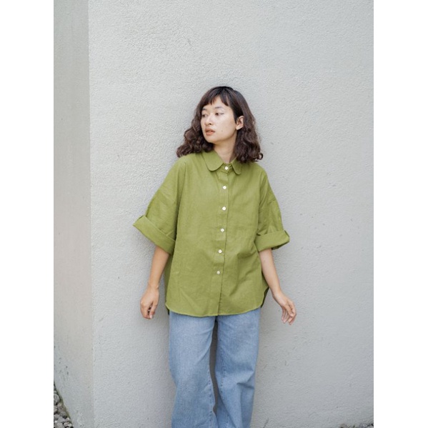 Eveseitch - Bora Over Size Shirt - Kemeja Over Size Wanita