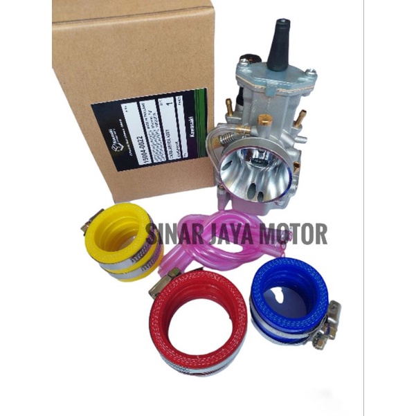 KARBU PWK 28 30 32 34 KAWASAKI KX 85 + KARET INTEK KARBURATOR