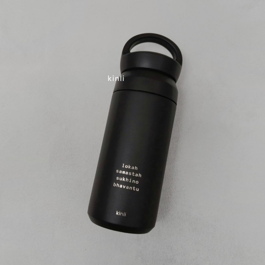 travel coffee tumbler double wall insulated stainless steel bottle hot and cold 350ml