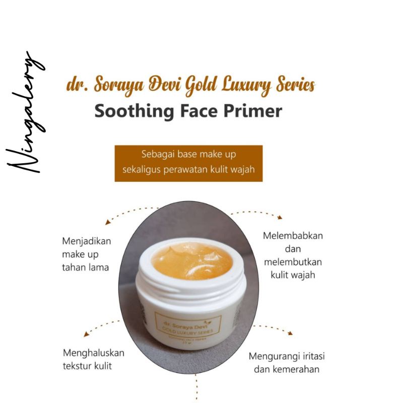 shooting face primer dr Soraya devi skincare Sds Violetta