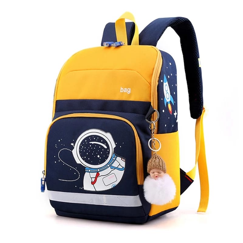 BATOSAI ASTRONOT BAGS - Tas Ransel Anak Sekolah Karakter Fashion Kids Astonot Backpack Cute Murah Batam Tas Kanvas import