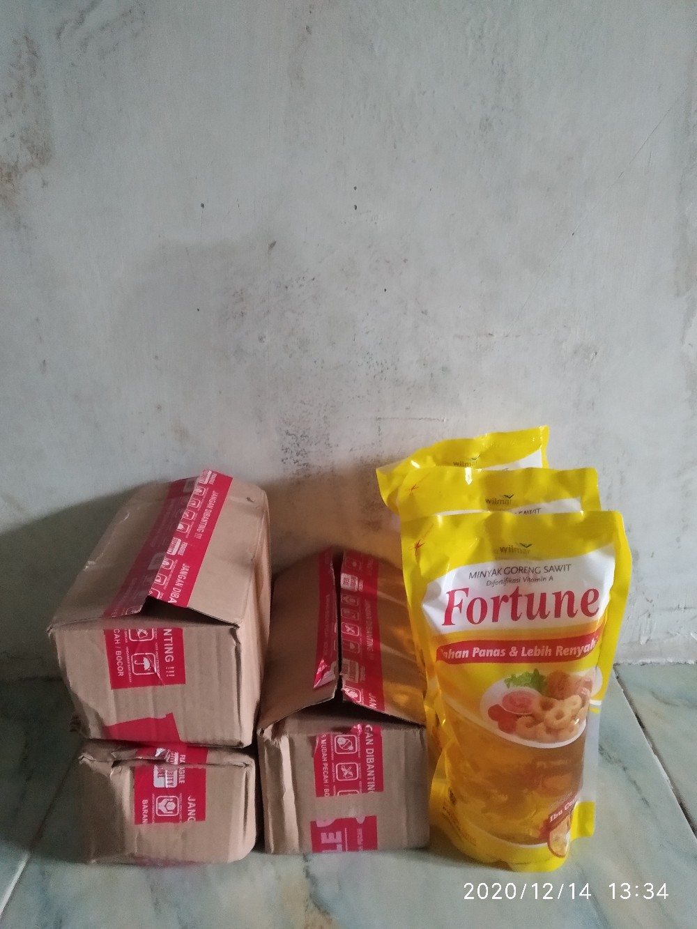 Minyak Goreng Fortune 1 Liter 1lt
