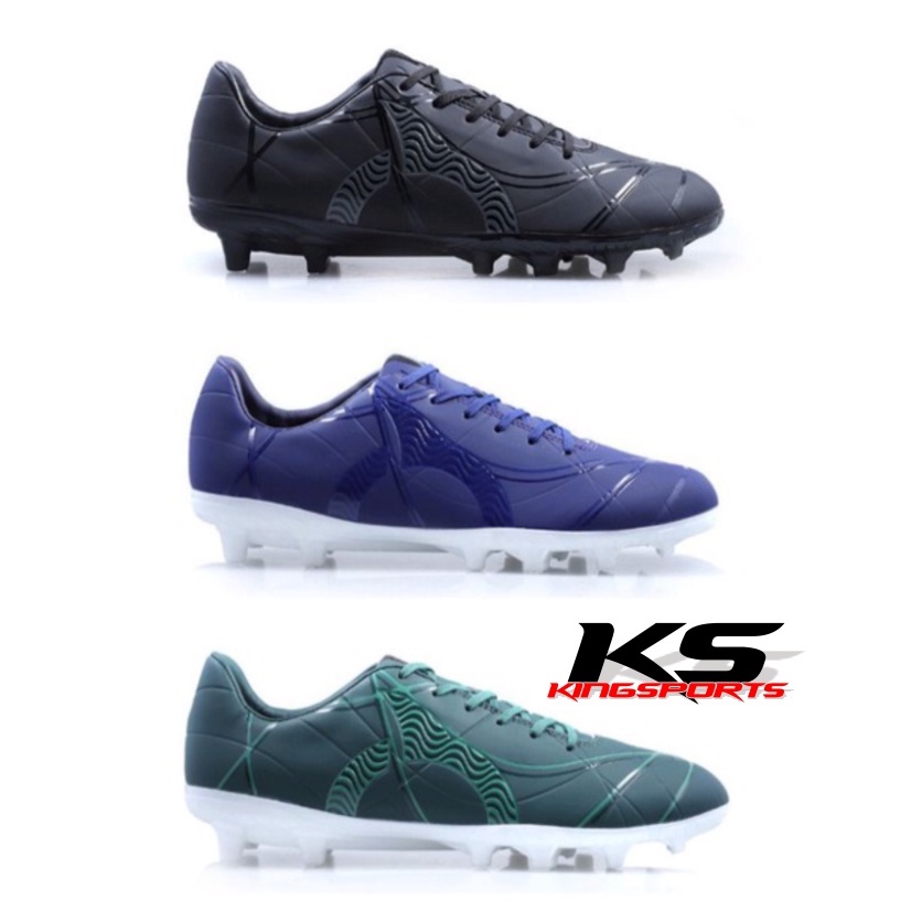 Sepatu Bola Ortuseight Zenith FG - VORTEX BLUE/NAVY/WHITE , Dark Green/White