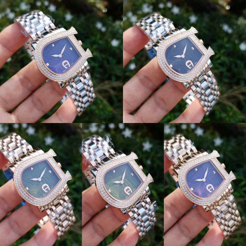 Jam Wanita Aigner Genua Due Diamond Premium