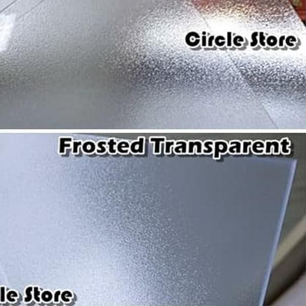 

☊ Plastik Mika PVC Frosted Kaku Sampul Agenda 70cm x 100cm Tebal 0.5mm ✳