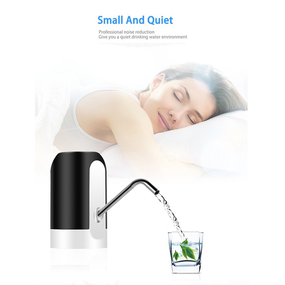 Grab medan Alloet Pompa Elektrik Air Minum Galon Rechargeable Smart Wireless Pumping - SY-WD-01