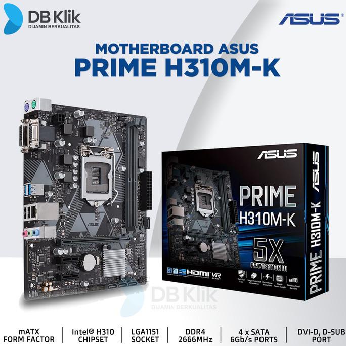 Motherboard Asus Prime H310M-K