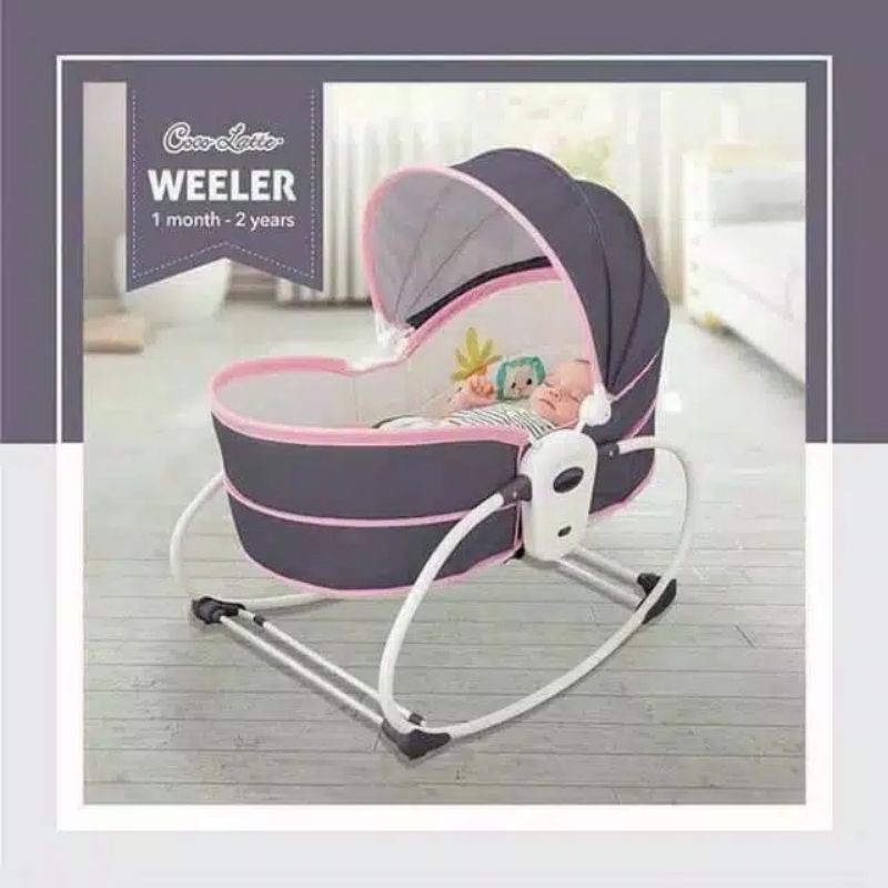 Bouncer Cocolatte Weeler 5in1 Rocker Bassinet