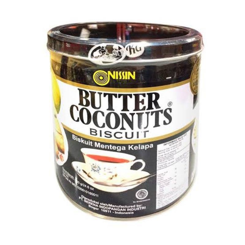 

NISSIN BUTTER COCONUTS BISCUIT KALENG 650G