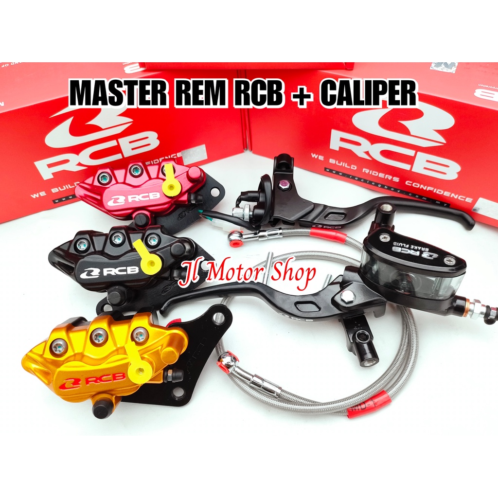 MASTER REM RCB HANDLE KOPLING RCB Plus KALIPER CALIPER DEPAN RCB SELANG REM UNIVERSAL SEMUA MOTOR VIXION JUPITER MX KING RXKING RXK BEAT SCOOPY VARIO AEROX CB150 CBR JUPITER Z MX VEGA MIO XEON M3 FINO DLL READY CHAT AJA