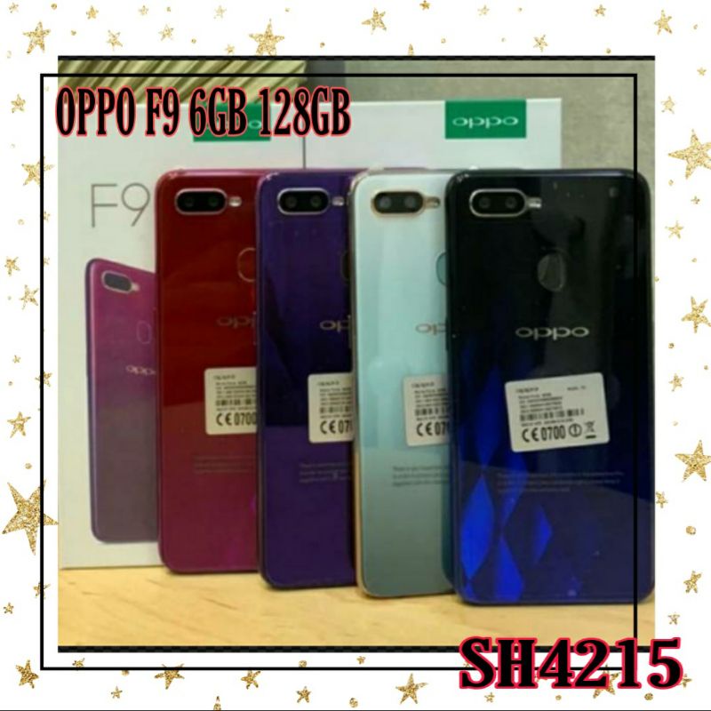 Jual PROMO OPPO F9 RAM 6GB ROM 128GB GARANSI 1 TAHUN | OPPO F9 RAM 6