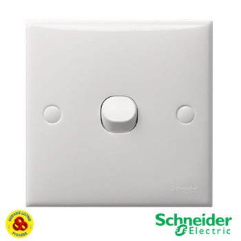 Schneider Saklar Engkel Classic E31_1_2AR_WE Sakelar Single 1 Gang 1 Way