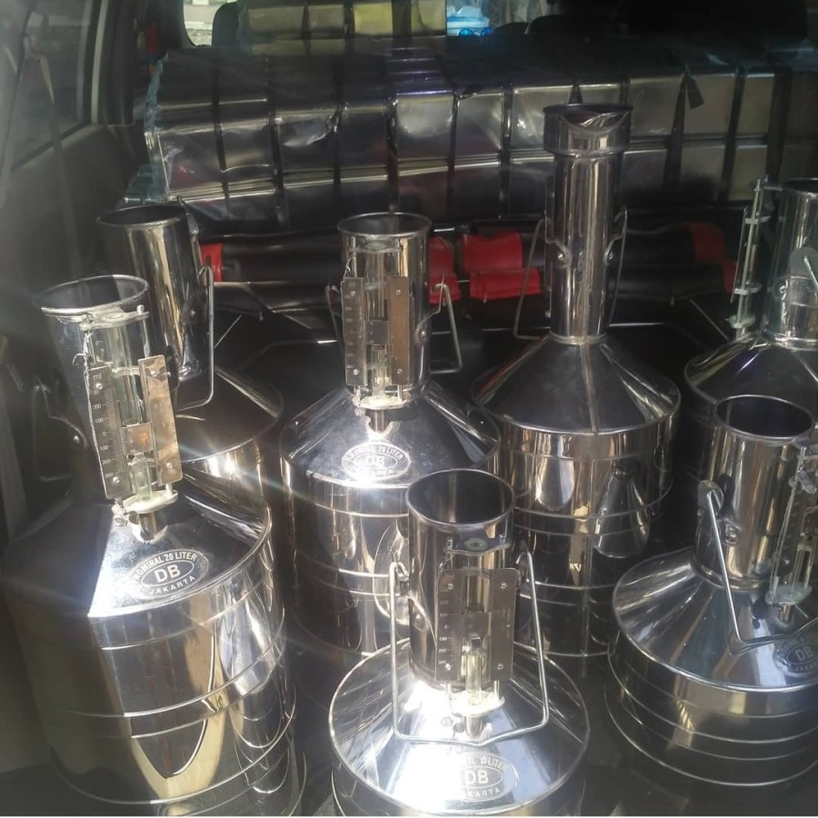 bejana ukuran 20 liter