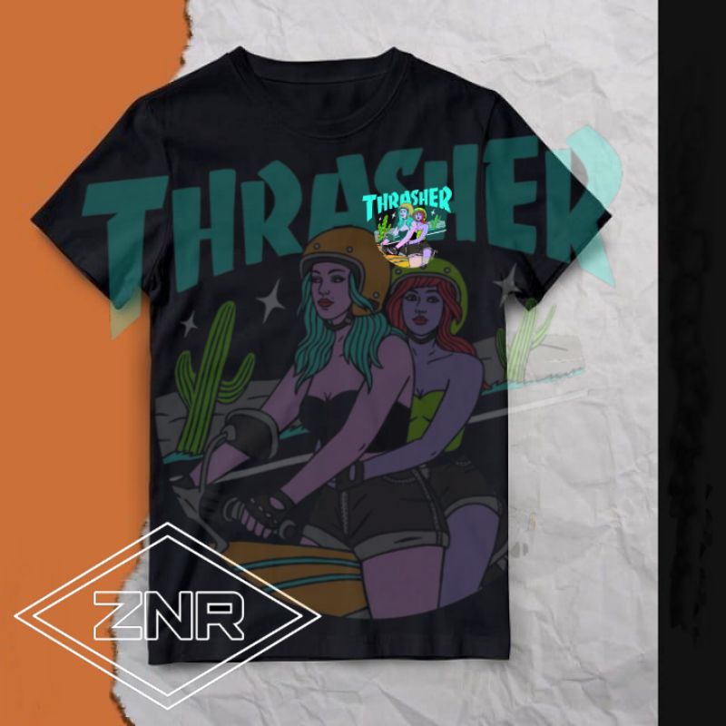 Kaos Thrasher / Kaos Distro Thrasher / Thraser / Kaos Pria / Kaos