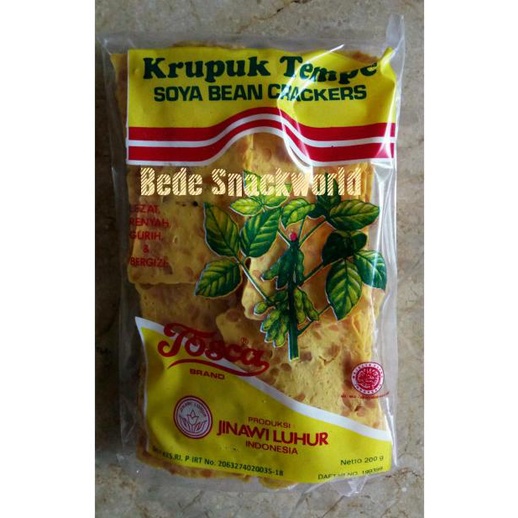 

Krupuk Tempe Soya Bean Cracker