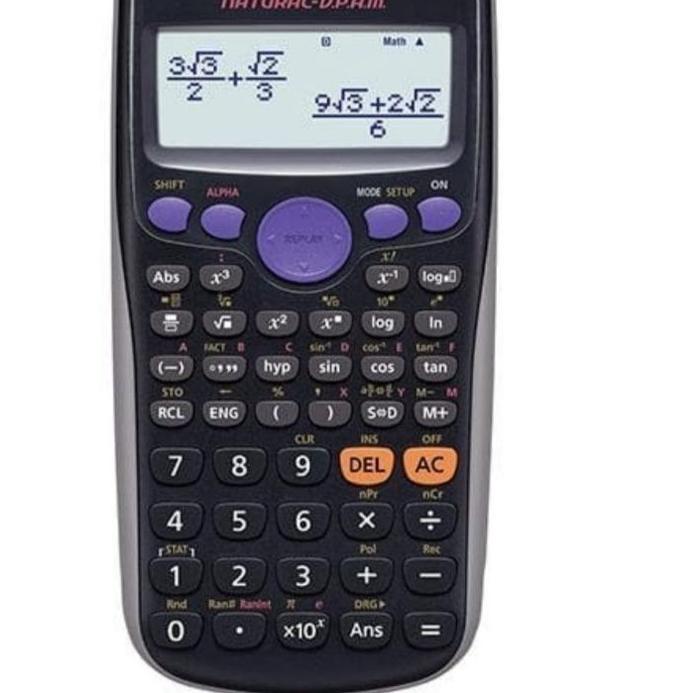 

Terjangkau - Casio FX-350ES PLUS - Scientific Kalkulator / Kalkulator ilmiah,.