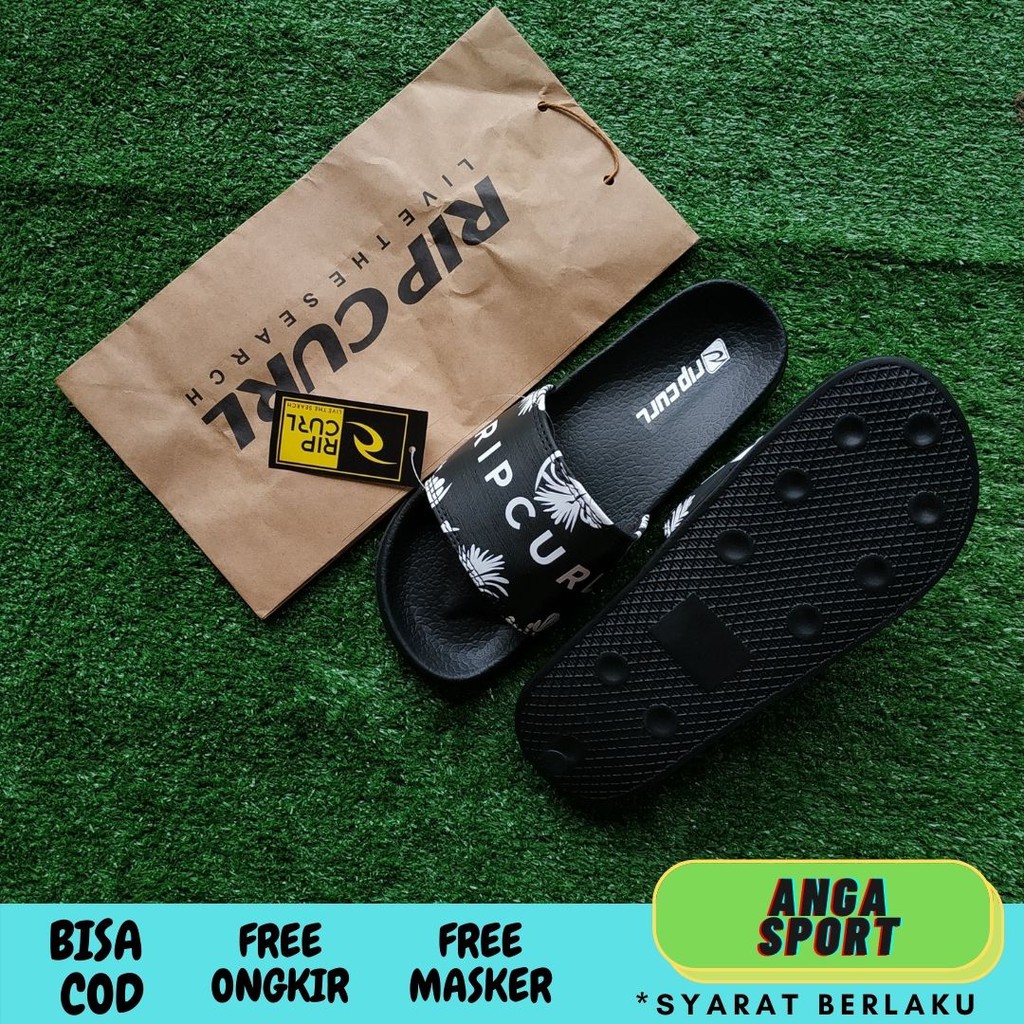 SANDAL SLIDE COWOK RIPCURL / SANDAL SLOP PRIA / SANDAL DISTRO / SENDAL CASUAL / SANDAL FLIP FLOP