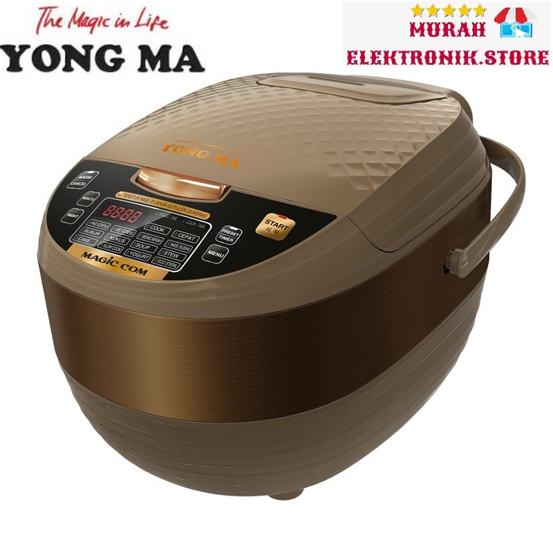 MAGIC COM / RICE COOKER YONG MA / YONGMA SMC / YMC 8027 / 802 [2 LITER] (GARANSI RESMI)