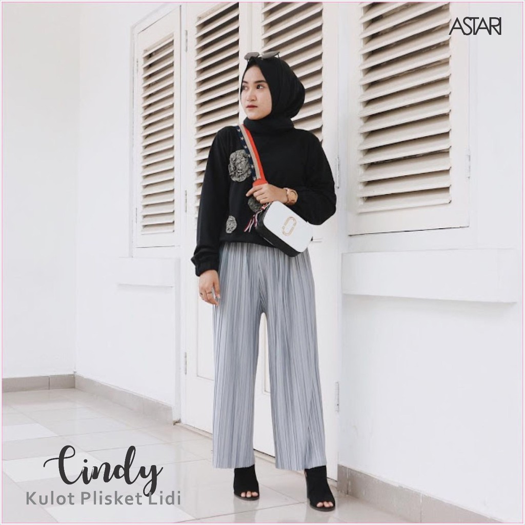 15 Trend Terbaru Ootd Hijab Celana Kulot  Plisket Will 