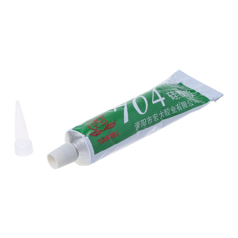 Cre Silicone Sealant Tahan Air Black Hitam Caulking Sealant Perekat Silikon Untuk RV, Penggunaan Umum, Jendela, Pintu