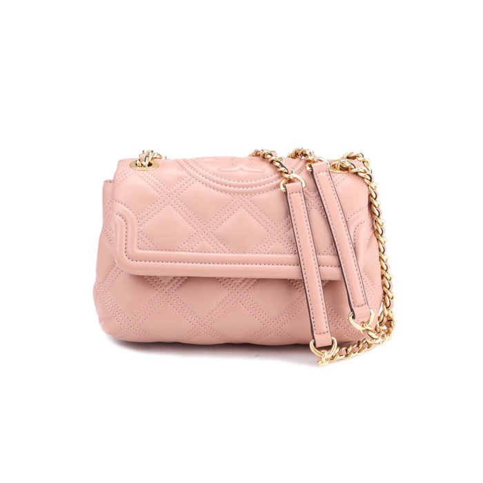 Tas Tory Burch 58102 Fleming Soft SMALL Shoulder Bag - PINK MOON