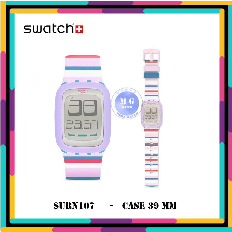 Jam Tangan Pria Wanita SWATCH ORIGINAL SURN107 Tendina MURAH Touch
