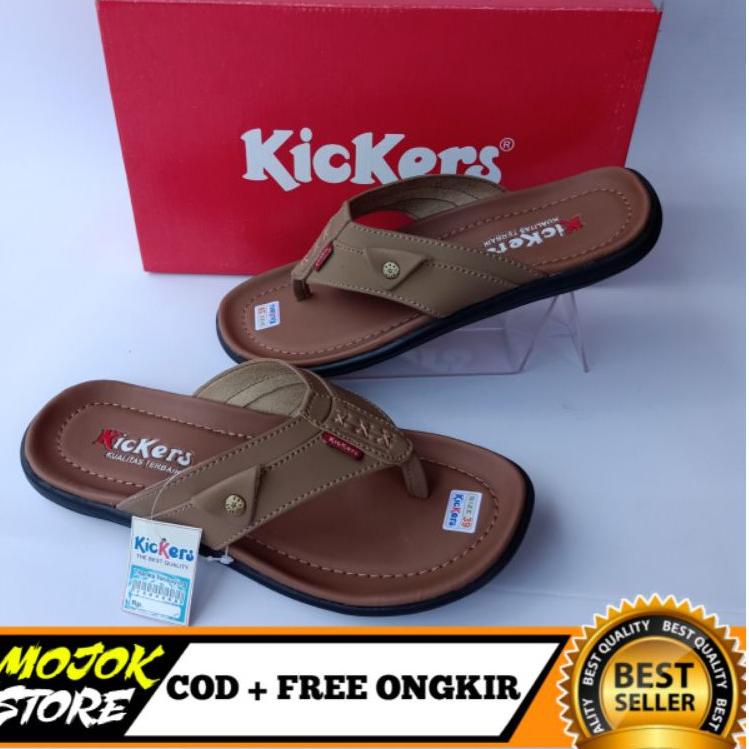 SANDAL JAPIT PRIA KULIT KICKERS | SANDAL KULIT PRIA | SANDAL JEPIT PRIA [NA.02Jl22g]